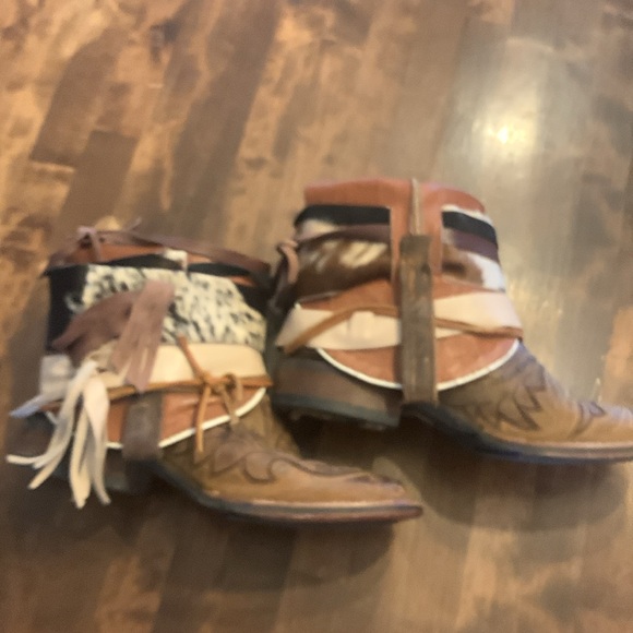 Dan Post custom ankle boot western vintage - Picture 3 of 3